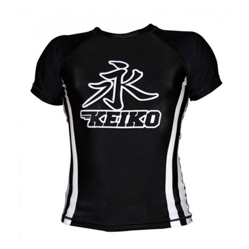 Рашгард із коротким рукавом Keiko Raca Speed S Чорний фото №1