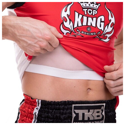 Майка боксерська Top King Boxing TKSTT-003 M Червоний (37551045) фото №8