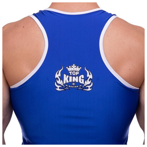 Майка боксерська Top King Boxing TKSTT-003 M Синій (37551045) фото №6