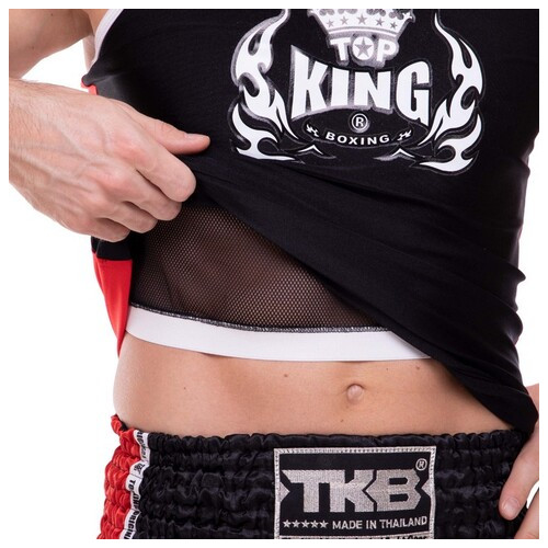 Майка боксерська Top King Boxing TKSTT-003 S Чорний (37551045) фото №7