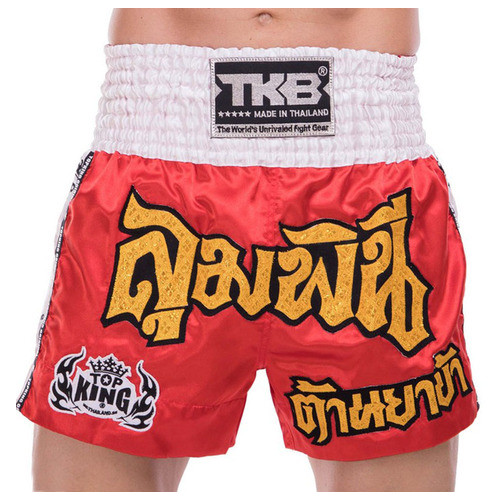 Шорти для тайського боксу та кікбоксингу Top King Boxing TKTBS-043 XXL Червоний (37551085) фото №1