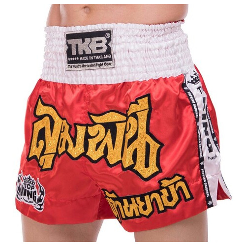 Шорти для тайського боксу та кікбоксингу Top King Boxing TKTBS-043 XXL Червоний (37551085) фото №2