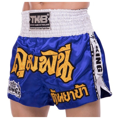 Шорти для тайського боксу та кікбоксингу Top King Boxing TKTBS-043 XXL Синій (37551085) фото №2