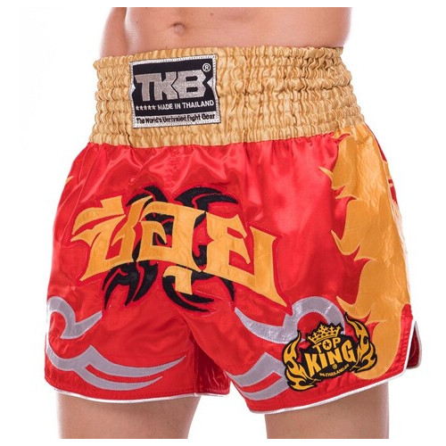 Шорти для тайського боксу та кікбоксингу Top King Boxing TKTBS-049 XXL Червоний (37551086) фото №2