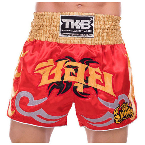 Шорти для тайського боксу та кікбоксингу Top King Boxing TKTBS-049 XXL Червоний (37551086) фото №1