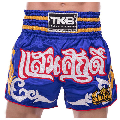 Шорти для тайського боксу та кікбоксингу Top King Boxing TKTBS-056 L Синій (37551094) фото №1