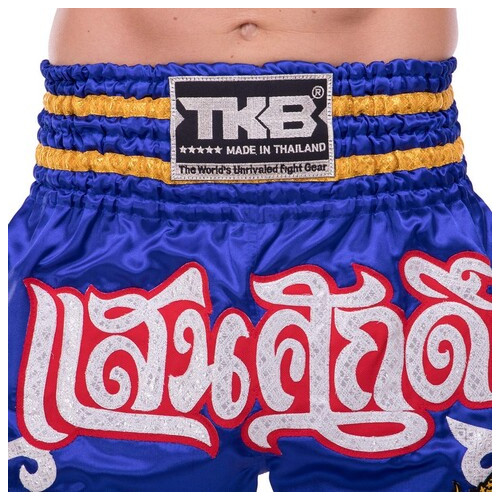 Шорти для тайського боксу та кікбоксингу Top King Boxing TKTBS-056 L Синій (37551094) фото №5