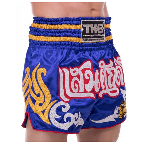 Шорти для тайського боксу та кікбоксингу Top King Boxing TKTBS-056 L Синій (37551094) фото №3