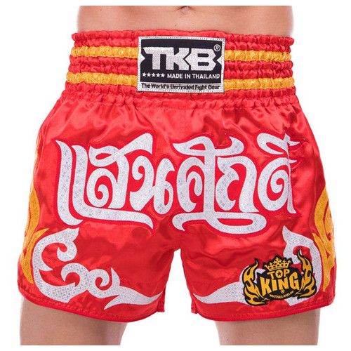 Шорти для тайського боксу та кікбоксингу Top King Boxing TKTBS-056 XS Червоний (37551094) фото №1