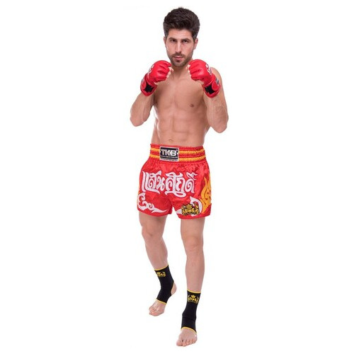 Шорти для тайського боксу та кікбоксингу Top King Boxing TKTBS-056 XS Червоний (37551094) фото №7