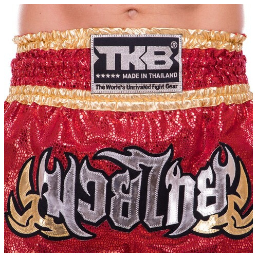 Шорти для тайського боксу та кікбоксингу Top King Boxing TKTBS-062 S Червоний (37551087) фото №5