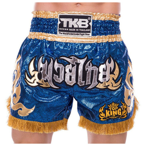 Шорти для тайського боксу та кікбоксингу Top King Boxing TKTBS-062 XL Синій (37551087) фото №1