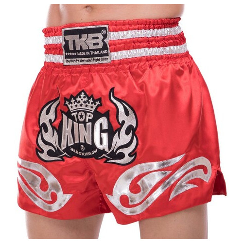 Шорти для тайського боксу та кікбоксингу Top King Boxing TKTBS-094 XXL Червоний (37551095) фото №2