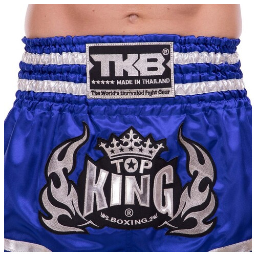 Шорти для тайського боксу та кікбоксингу Top King Boxing TKTBS-094 XXL Синій (37551095) фото №5