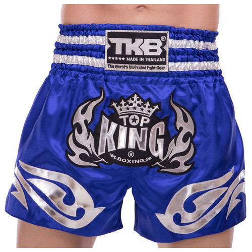 Шорти для тайського боксу та кікбоксингу Top King Boxing TKTBS-094 XXL Синій (37551095) фото №1
