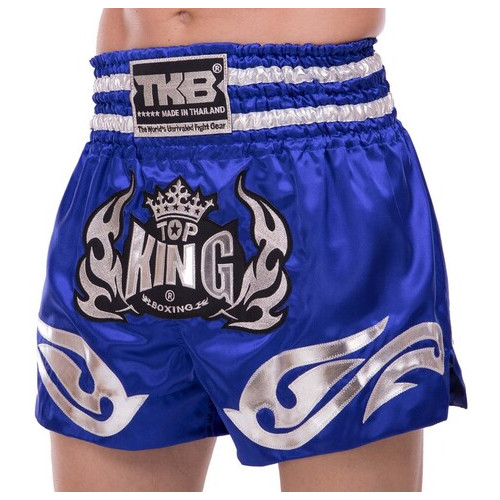 Шорти для тайського боксу та кікбоксингу Top King Boxing TKTBS-094 XXL Синій (37551095) фото №2