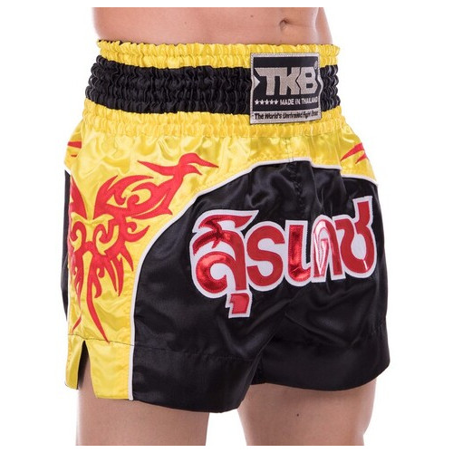 Шорти для тайського боксу та кікбоксингу Top King Boxing TKTBS-146 L Чорний (37551096) фото №3