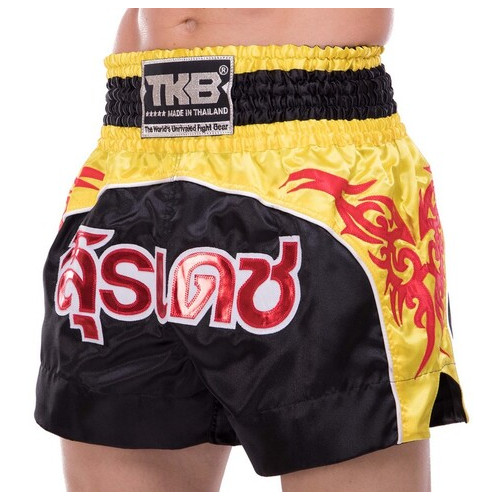 Шорти для тайського боксу та кікбоксингу Top King Boxing TKTBS-146 L Чорний (37551096) фото №2