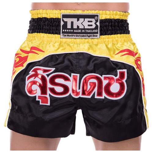 Шорти для тайського боксу та кікбоксингу Top King Boxing TKTBS-146 L Чорний (37551096) фото №1