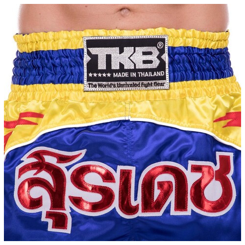 Шорти для тайського боксу та кікбоксингу Top King Boxing TKTBS-146 S Синій (37551096) фото №5