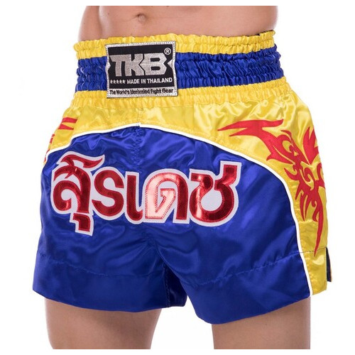 Шорти для тайського боксу та кікбоксингу Top King Boxing TKTBS-146 S Синій (37551096) фото №2