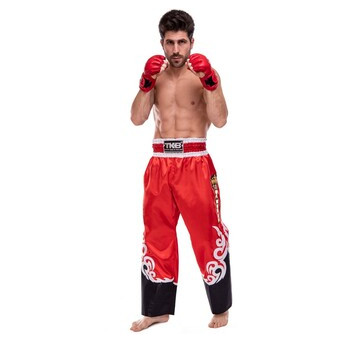 Штани для кікбоксингу Top King Boxing TKKTS-007 XL Червоний (37551097) фото №8