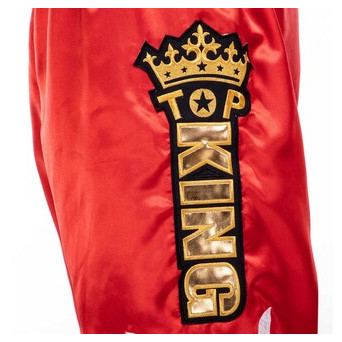 Штани для кікбоксингу Top King Boxing TKKTS-007 XL Червоний (37551097) фото №7