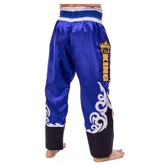 Штани для кікбоксингу Top King Boxing TKKTS-007 XL Синій (37551097) фото №4