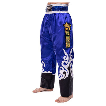 Штани для кікбоксингу Top King Boxing TKKTS-007 XL Синій (37551097) фото №1