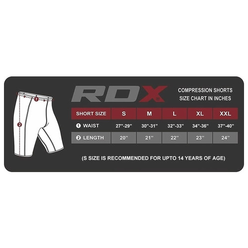 Компресійні шорти MMA RDX New 2XL фото №1
