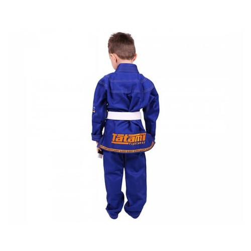 Кімоно дитяче для Бразильського Джіу-Джитсу Tatami Fightwear Kids NEW Animal (M1) Синє фото №4