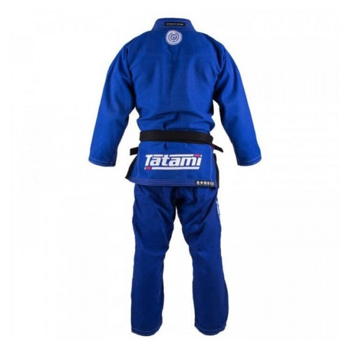 Кимоно для Бразильского Джиу-Джитсу Tatami Fightwear Estilo 6.0 Premier (А1L) Синее с белым фото №3