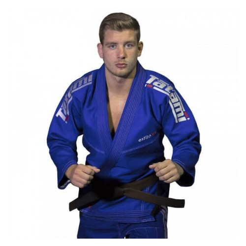 Кимоно для Бразильского Джиу-Джитсу Tatami Fightwear Estilo 6.0 Premier (А1L) Синее с белым фото №4