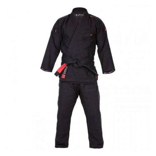 Кимоно для Бразильского Джиу-Джитсу Tatami Fightwear Estilo 6.0 Premier (А2) Черное фото №1