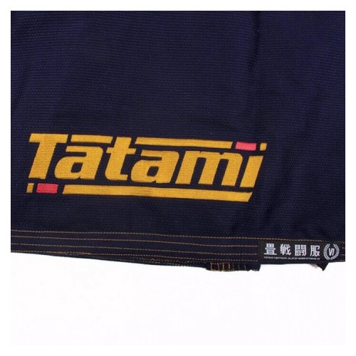 Кимоно для Бразильского Джиу-Джитсу Tatami Fightwear Estilo 6.0 Premier (А2XL) Темно-синее фото №5