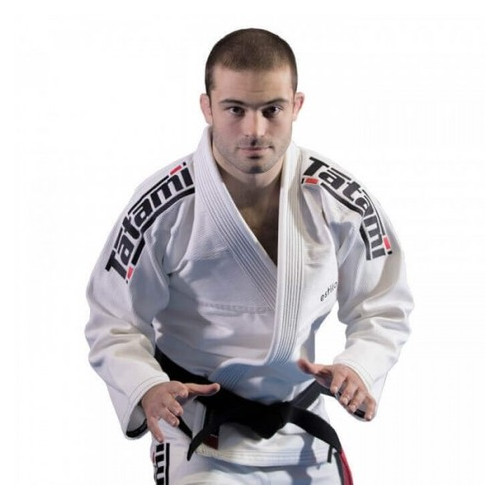 Кимоно для Бразильского Джиу-Джитсу Tatami Fightwear Estilo 6.0 Premier (А3S) Белое с черным фото №4
