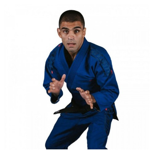 Кимоно для Бразильского Джиу-Джитсу Tatami Fightwear Estilo 6.0 Premier (А4) Синее с темно-синим фото №4