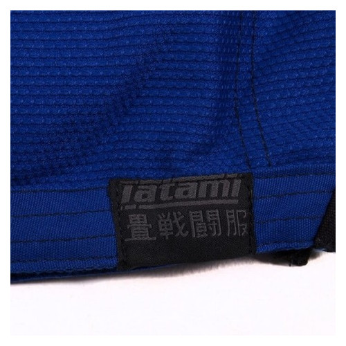 Кимоно для Бразильского Джиу-Джитсу Tatami Fightwear Estilo 6.0 Premier (А4) Синее с темно-синим фото №5