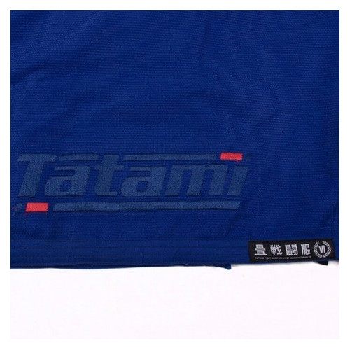 Кимоно для Бразильского Джиу-Джитсу Tatami Fightwear Estilo 6.0 Premier (А4) Синее с темно-синим фото №6