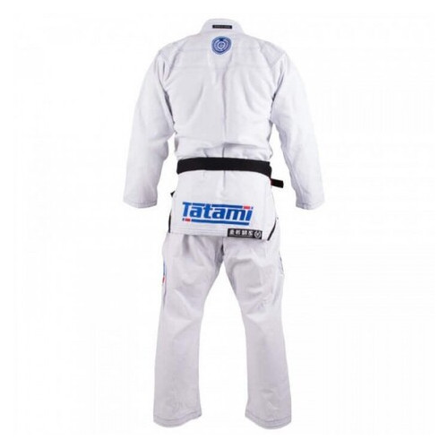 Кимоно для Бразильского Джиу-Джитсу Tatami Fightwear Estilo 6.0 Premier (А5) Белое с синим фото №3