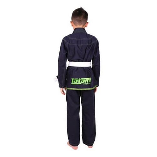 Кімоно дитяче для Бразильського Джіу-Джитсу Tatami Fightwear Kids Animal (M1) Темно-синє фото №4