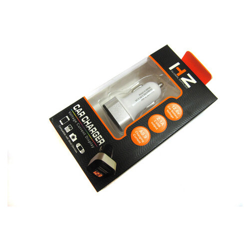 Автомобильная USB зарядка от прикуривателя 12v CAR USB HC-1 LCD (77700469) фото №2