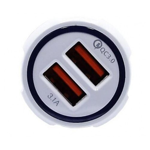 Автомобильное зарядное устройство Car QC 3.0 SY 681 2 USB (77701183) фото №1