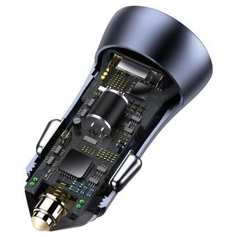Автомобільний зарядний пристрій XPRO CCJD 40W чорний(23316-01) фото №5