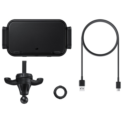 Бездротовий зарядний пристрій Samsung USB Type-C Wireless Car Charger Black (EP-H5300CBRGRU) фото №3