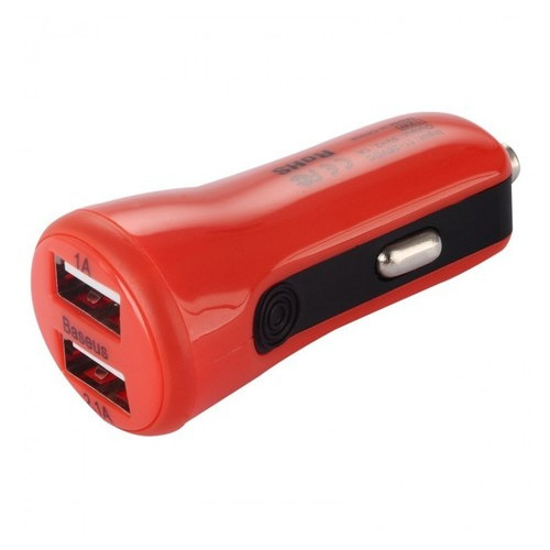 Автомобильное зарядное устройство Baseus Tiny Red фото №1