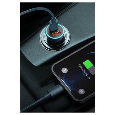 Автомобільний зарядний пристрій Baseus Golden Contactor Pro Dual Quick Charger Car Charger U+U 40W фото №9