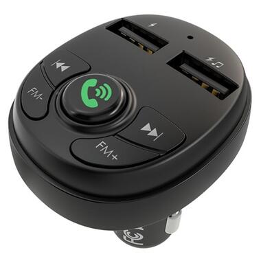 Автомобільний зарядний пристрій Borofone BC26 2 USB з FM-модулятором чорний фото №8