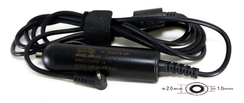 Зарядний пристрій PowerPlant для планшетів Motorola 12V 18W 1.5A 2.0x1.0 мм (MOA18A2010) фото №2