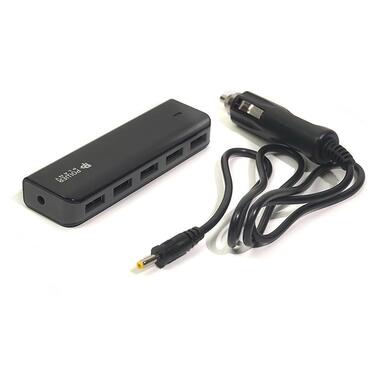 Автомобильное зарядное устройство PowerPlant UB-860 (5xUSB 7.2A) Black (SC230044) фото №2
